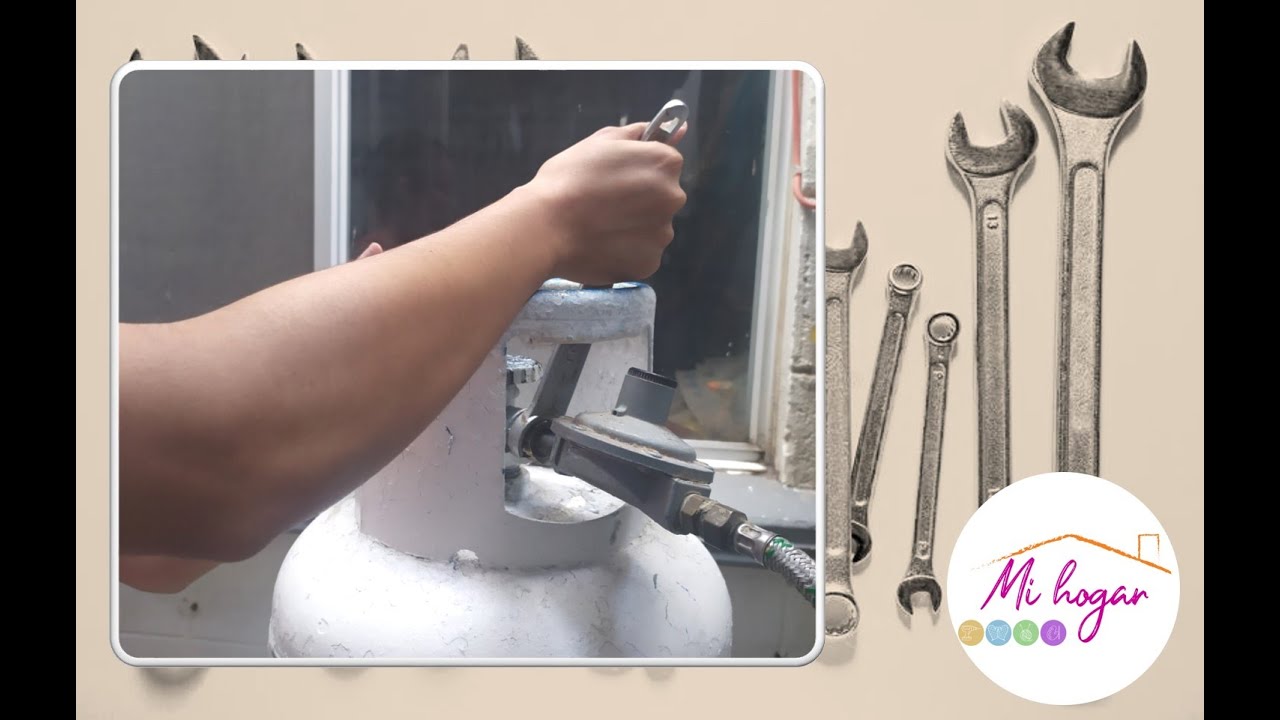 Como se conecta el tanque de gas