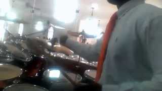 Derek Bryant on Drums IOP praise Break