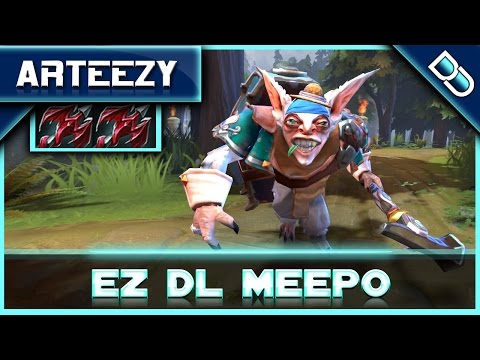 Arteezy VOD ✪ EPIC DL MEEPO ✪ DOTA2