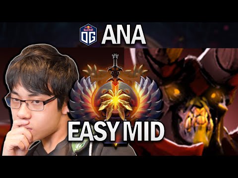 OG.ANA DOOM - EASY MID - DOTA 2 7.27 GAMEPLAY