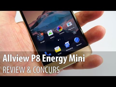 Allview P8 Energy Mini Review & Concurs (Battery Phone Midrange)