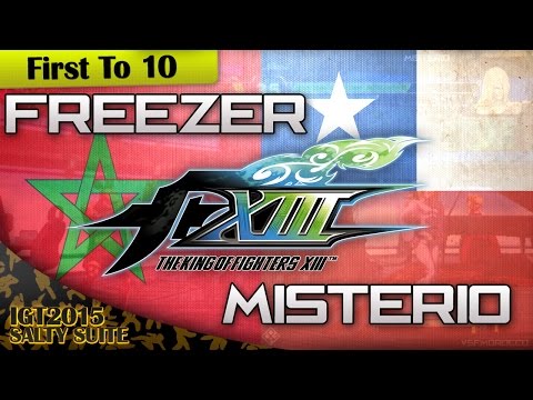 [FT10] VFM ON Freezer vs Misterio - KOFXIII IGT2015 Salty Suite
