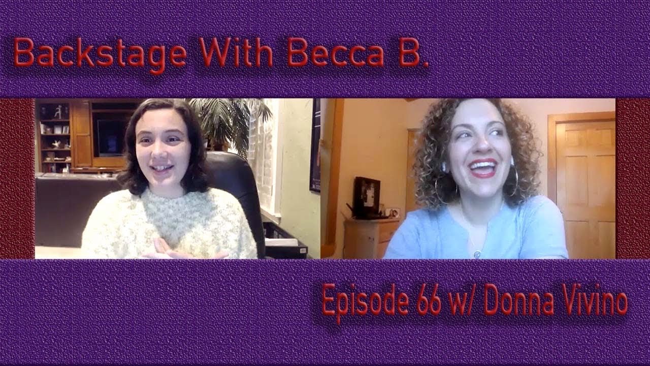 Ep. 66 with Broadway's Donna Vivino