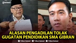 Download lagu 🔴Alasan Gugatan Ijazah Wapres Gibran Ditolak, Pengadilan Singgung soal Wewenang mp3