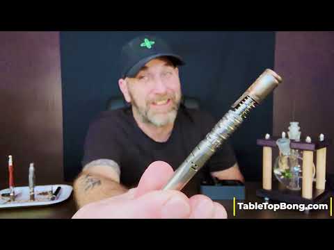 Simrell 9 Fin Titanium Tip for DynaVap - an honest look - Dynacoil tip too :)