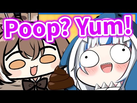 Gura and Mumei Sharing One Braincell Together 【HololiveEN】