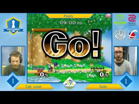 Salty Arena Cup Melee #1 [NTSC] - Pools - Captain Love (Falcon) vs Solo (Falco)
