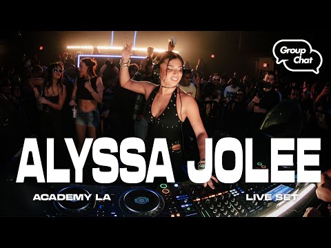 Alyssa Jolee LIVE @ Group Chat LA [HARD TECHNO]
