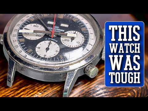 My Most Challenging Restoration Thus Far - Wakmann Triple Calendar Chronograph