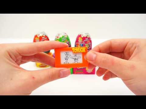 Toybox Sürpriz Yumurtaları ve Toybox Sürpriz Kutuları Açma, Sihirli Oyuncaklar