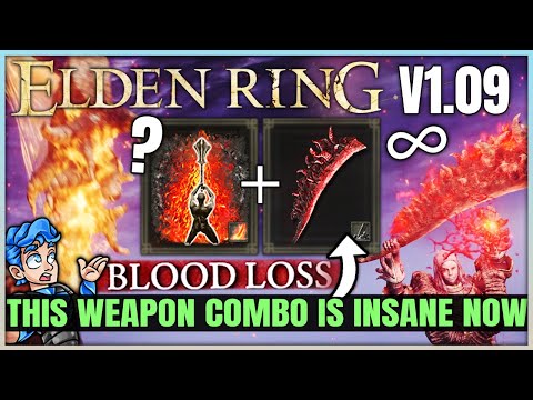 The New 1.09 Best Bleed Build is EXPLOSIVELY OP - Big Blood Eruption = INSANE Damage - Elden Ring!