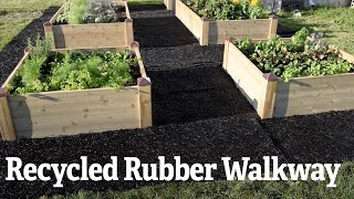 Recycled Rubber Walkway