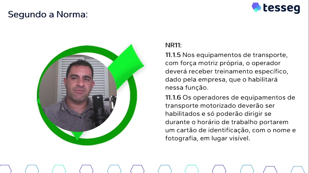 NR-11 O operador A01