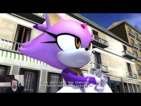 Sonic the Hedgehog (2006) playthrough pt22 - Silver vs. Sonic!/Winter Stage Again...