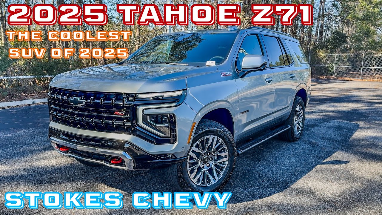 2025 Chevy Tahoe Z71 | The Coolest New SUV in 2025