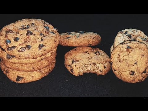 Chocolate chips cookies with egg and eggless by rahima's kitchen 🍪