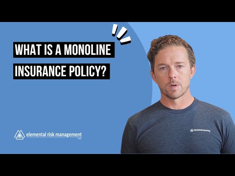 What Is a Monoline Insurance Policy?