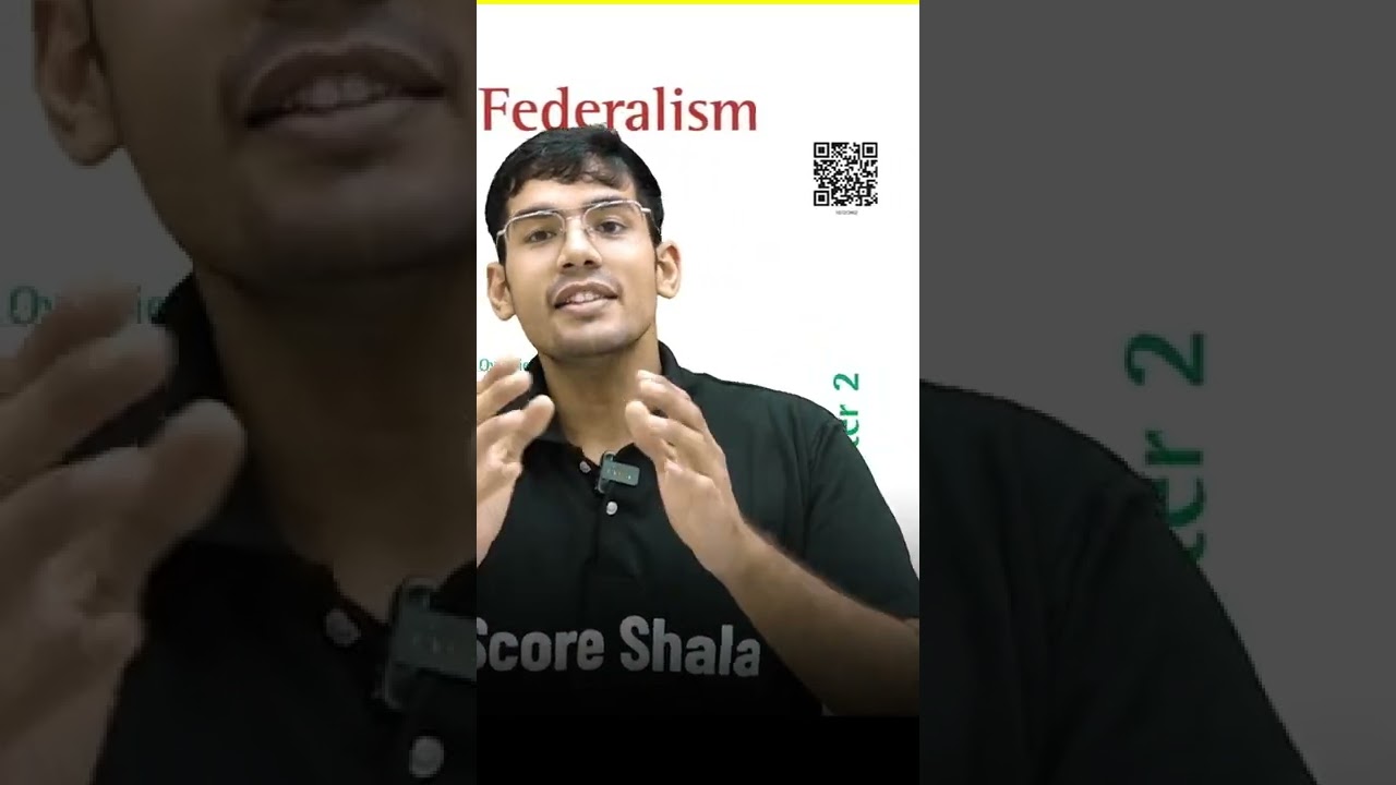 Federalism - Most important Questions | Class 10 SST (Civics) Chapter 2 | CBSE #scoreshala #faqs