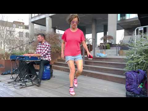 You Can Feel It All Over  - Miss Moonshine Hoofin' it in PRETTY PINK TAP SHOES @TheHumanDJ