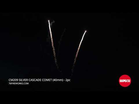 CM209 Silver Cascade Comet (40mm)