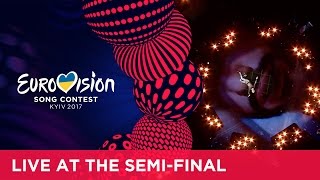 Slavko Kalezić - Space (LIVE) | Montenegro 🇲🇪 | First Semi-Final | Eurovision 2017