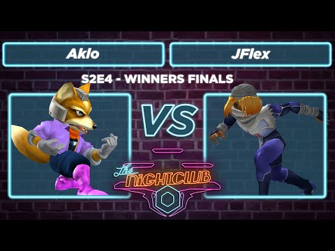 The Nightclub S2E4: Aklo (Fox) vs JFlex (Sheik) - Winners Finals SSBM