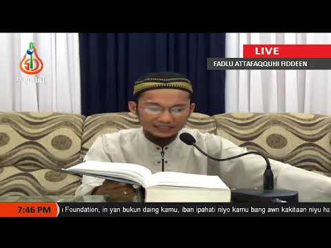 Kitab At-Tahara 5 - Sheikh Bashier Sahidjuan (Tausug)𝐩11