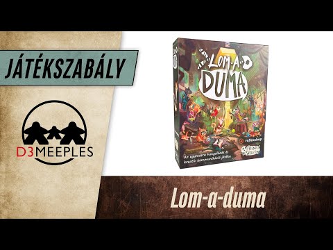 JÁTÉKSZABÁLY: LOM-A-DUMA - d3meeples