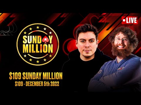 $109 SUNDAY MILLION - DAY 2 ♠️ Nick & Arlie ♠️ PokerStars
