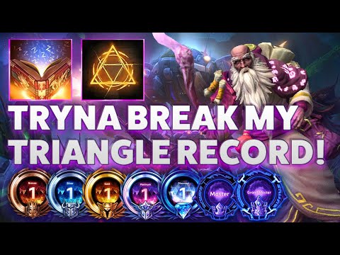 Deckard Sleep - TRYING TO BREAK MY TRIANGLE RECORD! - Bronze 2 Grandmaster S1 2023