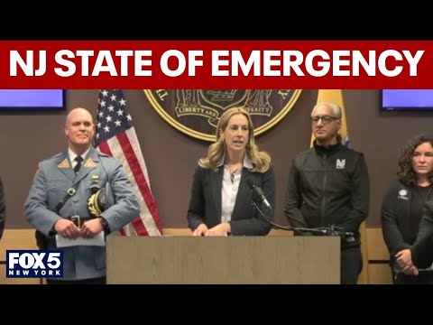 Sherrill declares state of emergency for NJ