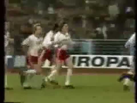 ECC 1979-80. Semi-finals. Hamburger SV - Real Madrid. Highlights.