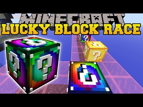 Minecraft: INSANE EXPLOSIVE LUCKY BLOCK RACE - Lucky Block Mod - Modded Mini-Game