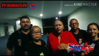 Senadora Fátima Bezerra junto com Fenasce na luta com o  ACS e ACE  contra a derrubada dos vetos