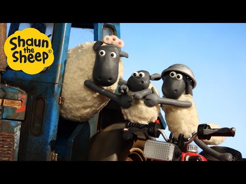 Shaun the Sheep ???? Tractor Chase! - Cartoons for Kids ???? Full Episodes Compilation [1 hour]