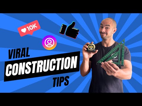 Meine viralsten Bautipps und Hacks von Instagram und TikTok! Sparen Sie Zeit und Frust! (4k)