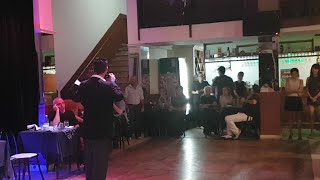 Show De Tango  En La Aurora Milonga. Emiliano Alcaraz, Sara Pardigone