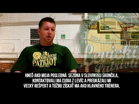 TEO HOJČ - nový tréner BK LEVICKÍ PATRIOTI