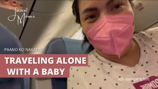 TRAVELING ALONE WITH MY BABY! + ANG DAMI KO DALA NA BAGGAGE! PAANO KO YUN NAKAYA?