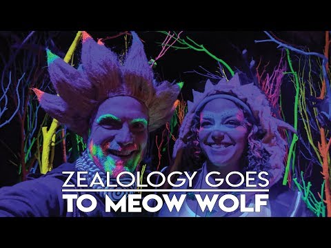 Itchy-O at Meow Wolf - Road trip to Santa Fe