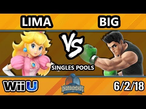 DHATX18 Smash 4 - ERG | Lima (Peach) Vs. BIG (Little Mac) - Wii U Pools A1