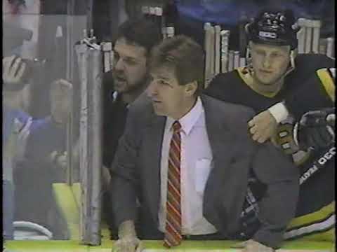 Boston Bruins vs New Jersey Devils (May 8, 1988) (WCF Gm #4) "Classic Playoff Line Brawl"
