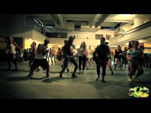 Big Up Kemp Europe 2013. Dancehall workshop by Orville Xpressionz. Tun Up Riddim