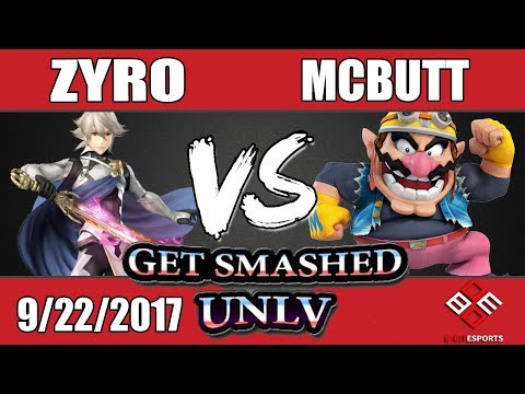 Zyro (Corrin) vs McButt (Wario/Mii Fighter) - Wii U Grand Finals 8Bit UNLV: Get Smashed XVI