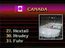 1987 Canada Cup - anthem & line-up