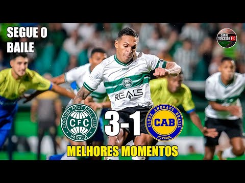 Coritiba 3 x 1 Andraus - Melhores Momentos - Paranaense 2024