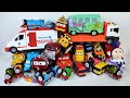 Disney Pixar Cars Lightning McQueen Filmore Cruz Ramirez Chevrolet Porsche Mater Ambulance ASMR