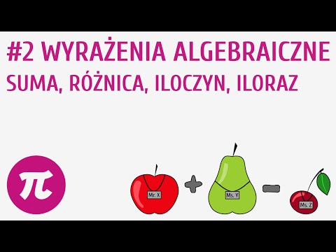 Wyrażenia algebraiczne - suma, różnica, iloczyn, iloraz #2 [ Wyrażenia algebraiczne ]