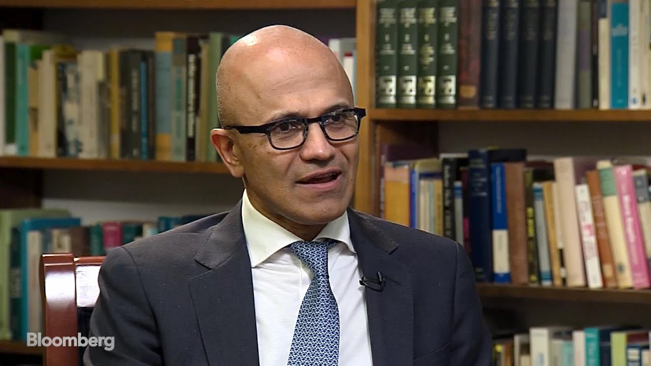 Microsoft CEO Satya Nadella on Trade Tensions and Cybersecurity