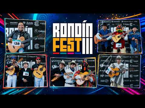 Rondín Fest III: Primera Fase de Preselección | Cotacachi, Otavalo, Cayambe y Zuleta